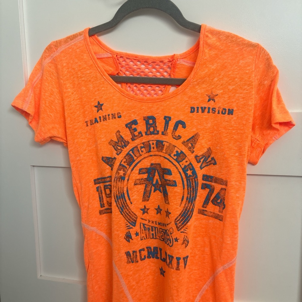 American fighter woman’s T-shirt